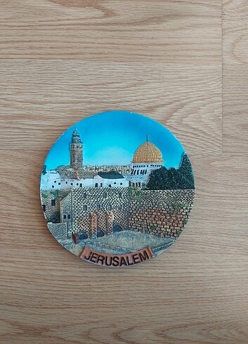 Jerusalem Kudüs İsrail Dekor Tabağı