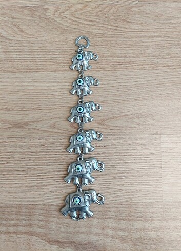 Kaliteli Kalın Ağır Materyalden Nazarlık Fil - Görsel 2