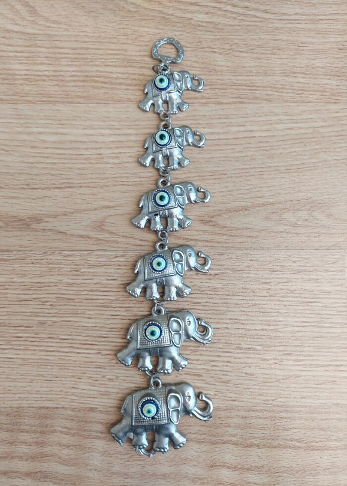 Kaliteli Kalın Ağır Materyalden Nazarlık Fil - Görsel 5