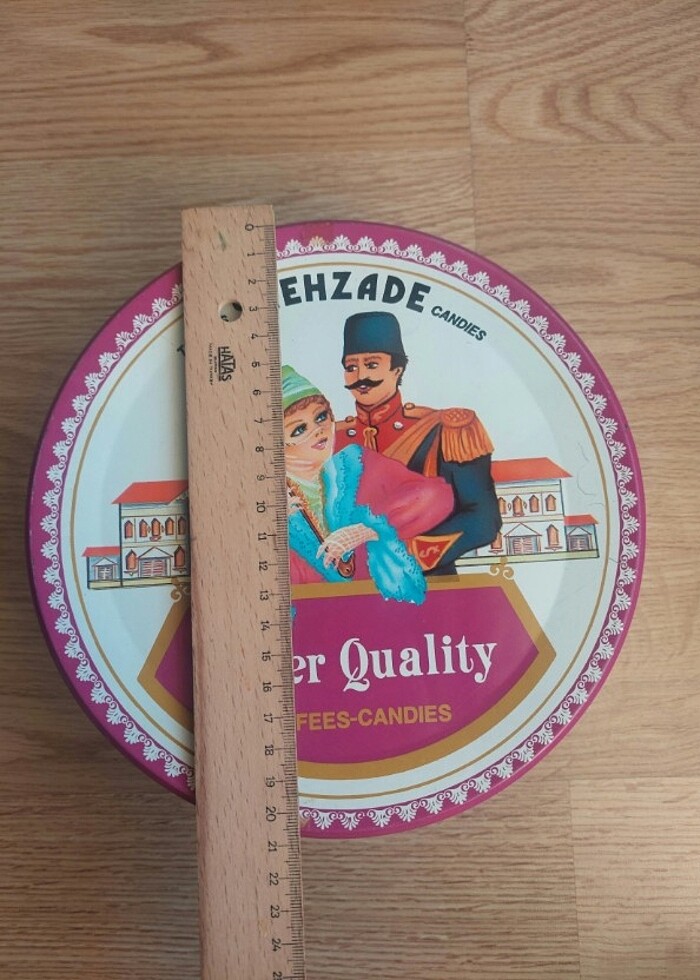 Antika Ottoman Osmanlı Şekerleme Kutu - Görsel 2