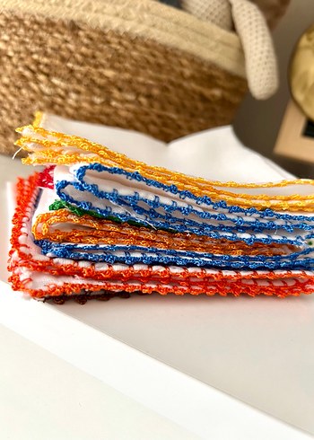 Nakışlı bebek mendili - Görsel 2