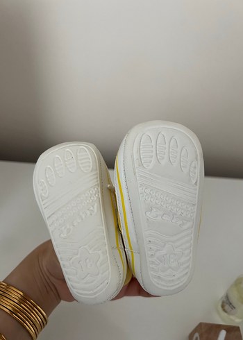 Sarı Erkek Bebek İlk Adım Ayakkabısı - Görsel 4