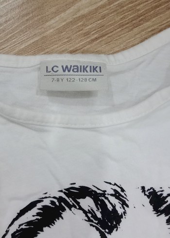 Beyaz Kız Çocuk Uzun Kollu Baskılı Tişört - Görsel 2