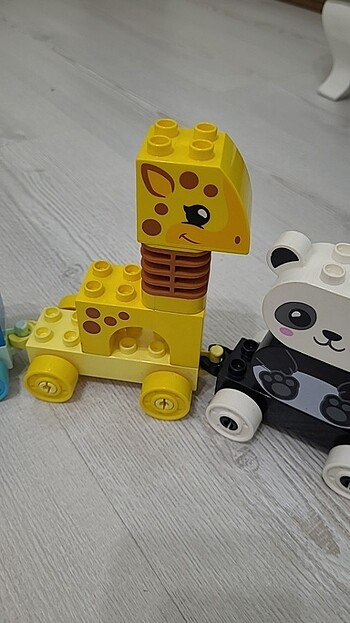 Beden Renk Lego duplo ilk hayvan treni