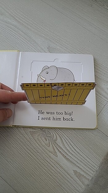 Diğer Rod Cambell Dear Zoo kapakcikli kitap