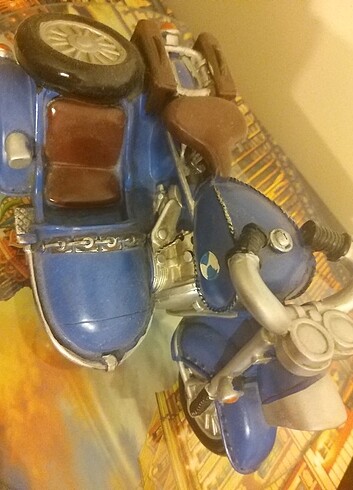  Beden mavi Renk Motor kumbara/ motor biblo 