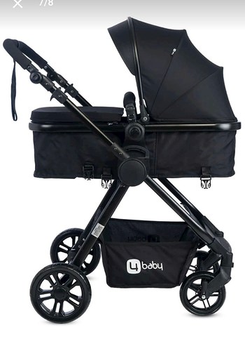 Siyah Bebek Arabası - Görsel 4