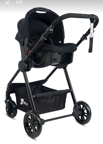 Siyah Bebek Arabası - Görsel 2