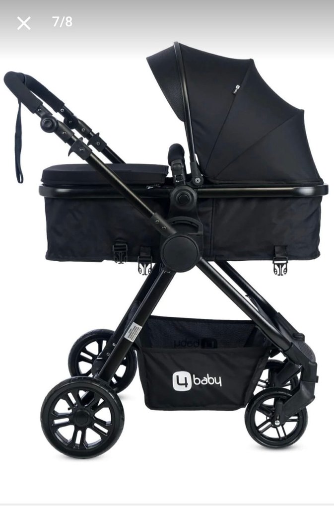 Siyah Bebek Arabası - Görsel 4