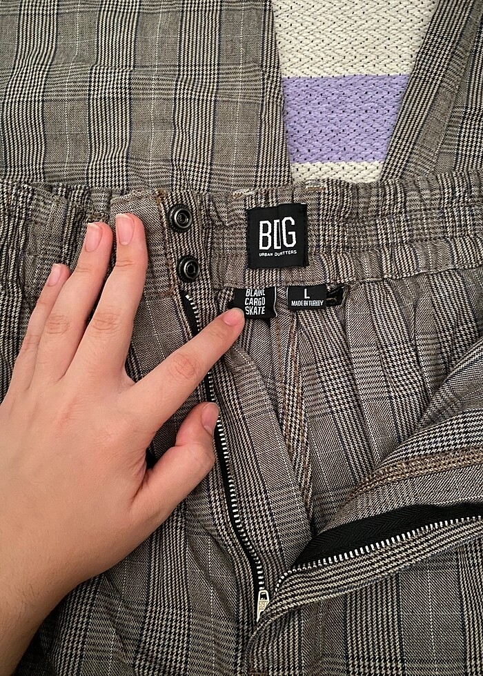 Desenli kargo pantolon - Görsel 5