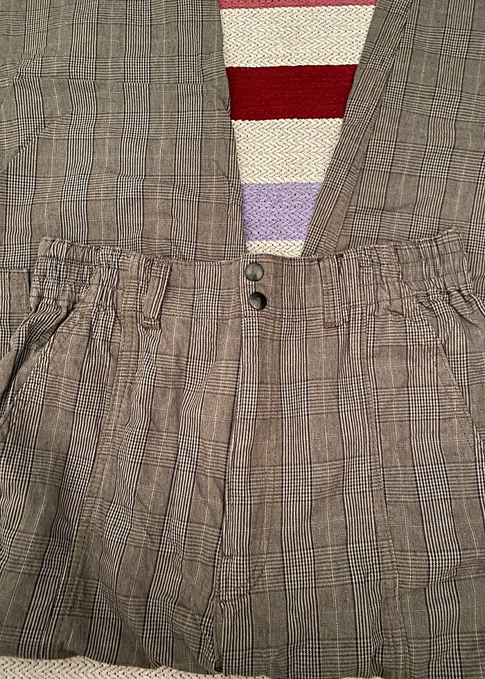 Desenli kargo pantolon - Görsel 4