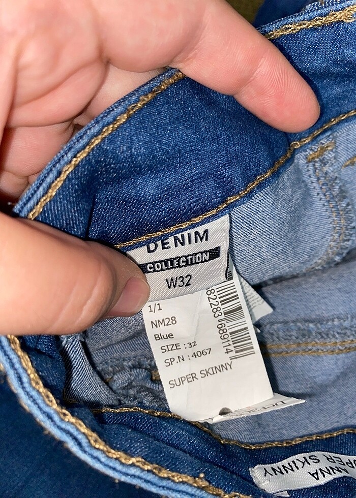 Mavi skinny jean - Görsel 3