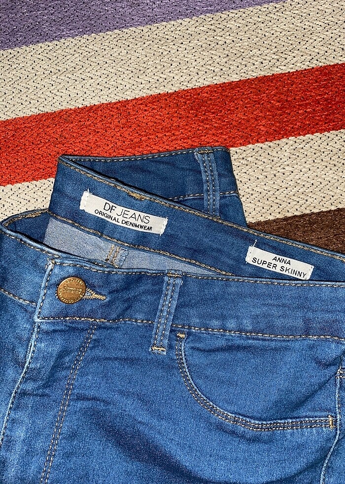 Mavi skinny jean - Görsel 2