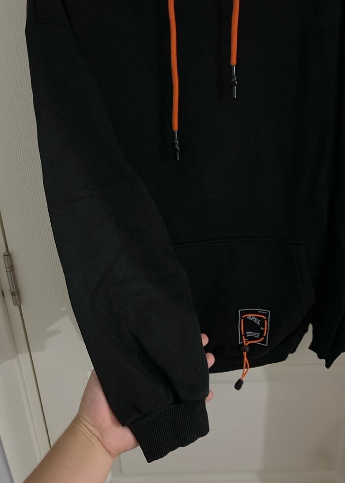 Siyah sweatshirt - Görsel 4