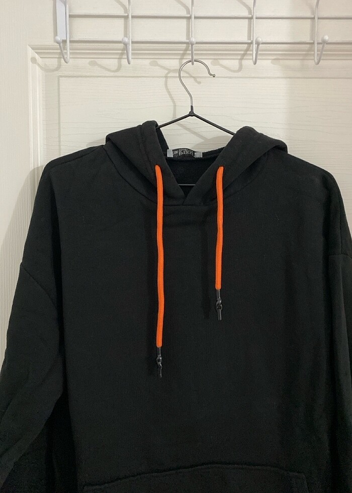 Siyah sweatshirt - Görsel 3