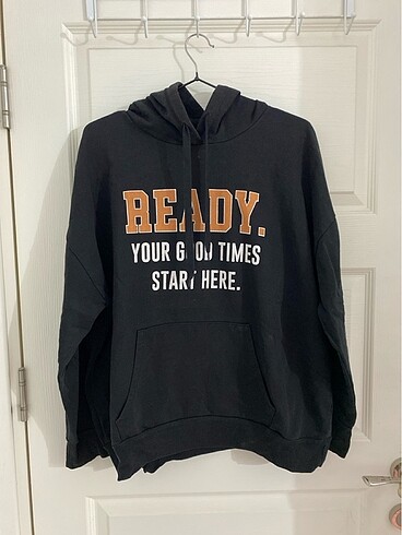 Siyah sweatshirt - Görsel 2