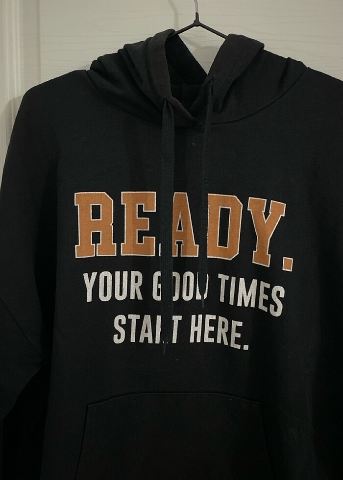 Siyah sweatshirt - Görsel 4