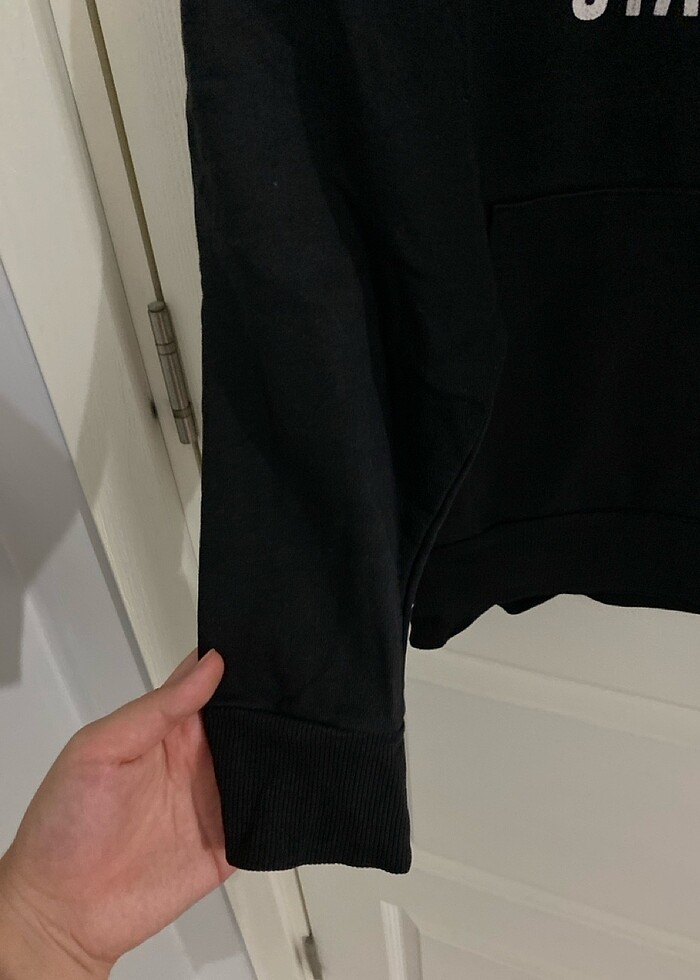 Siyah sweatshirt - Görsel 5