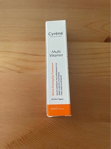 Cyrene multivitamin extra firming eye treatment