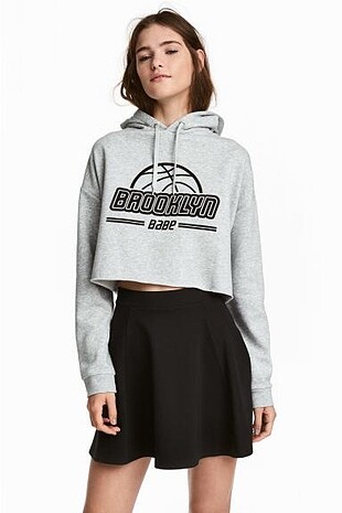 H&M crop sweatshirt