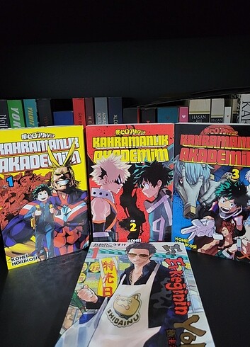 My hero academia 1-2-3 +ev erkeğinin yolu 1