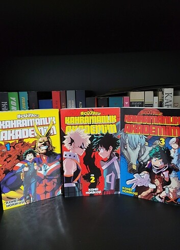 Beden My hero academia 1-2-3 +ev erkeğinin yolu 1