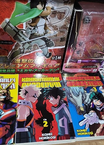 Beden Renk My hero academia 1-2-3 +ev erkeğinin yolu 1