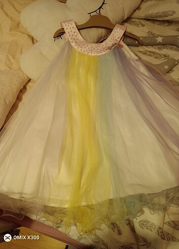 4 Yaş Beden Barbie elbise kız 