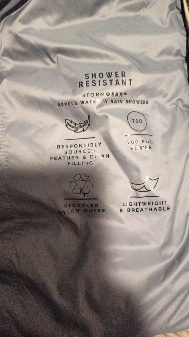 Bej Erkek Fermuarlı Kuş tüyü Kısa Mont - Görsel 5