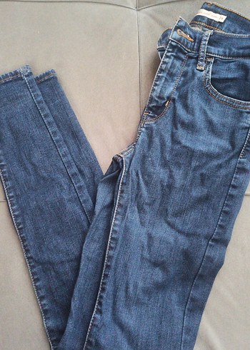 Levis Klasik Mavi Denim Jean 24 Beden