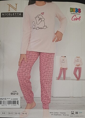 Kız çocuk pijama