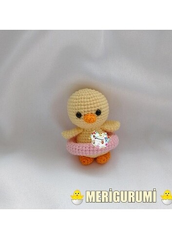 Amigurumi Halkalı Civciv 
