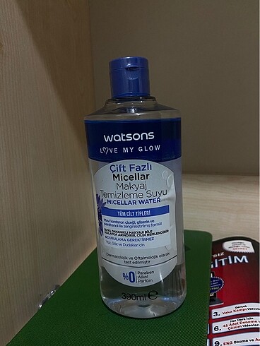 Watsons çift fazlı makyaj temizleyici