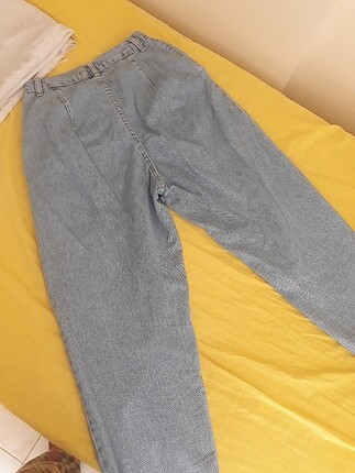 l Beden mavi Renk Boyfrend kot pantolon 