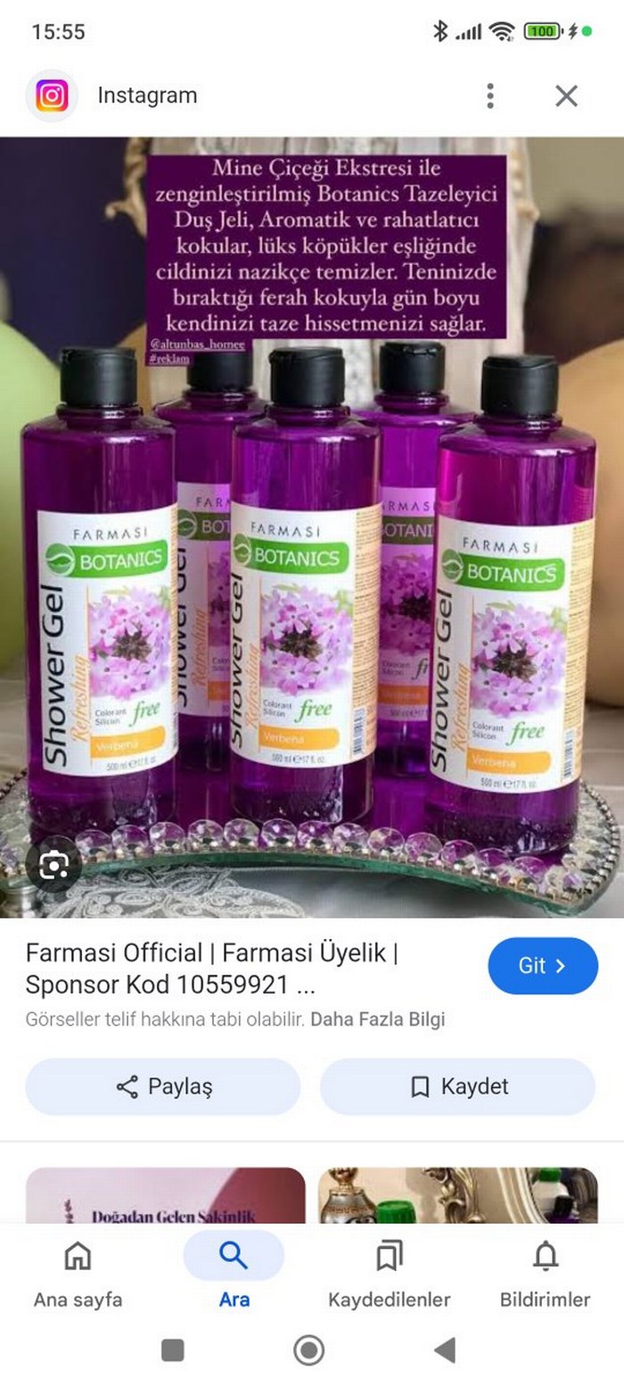 Farmasi Verbena Duş Jeli 500 ml - Görsel 2