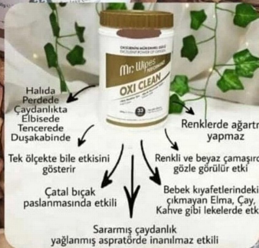 Farmasi Mr. Wipes Oxi Clean leke cikarici - Görsel 2
