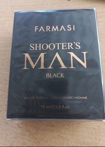 Shooter's Man Siyah Erkek Parfümü - Görsel 2