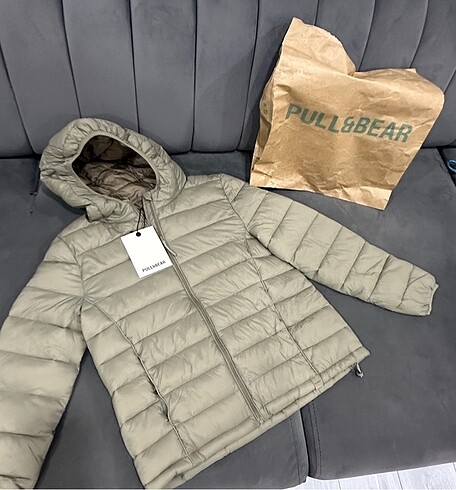 PULL BEAR ŞİŞME MONT L BEDEN