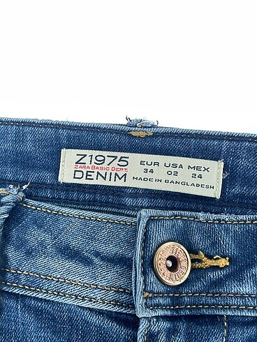 34 Beden çeşitli Renk Zara Jean / Kot %70 İndirimli.