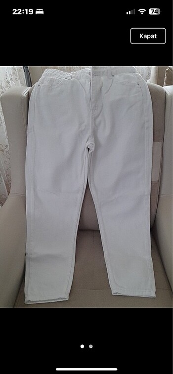 Beyaz Pantalon
