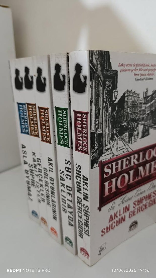Sherlock Holmes 5 Kitap Seti - Dedektif ve Macera - Görsel 2
