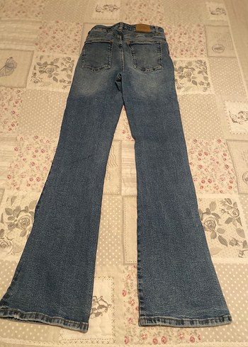 Zara İspanyol paça 38 beden jean - Görsel 2