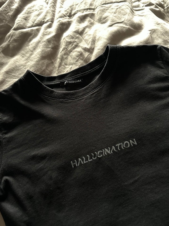 Afterweare Crop Reflective Hallucination T-shirt - Görsel 3