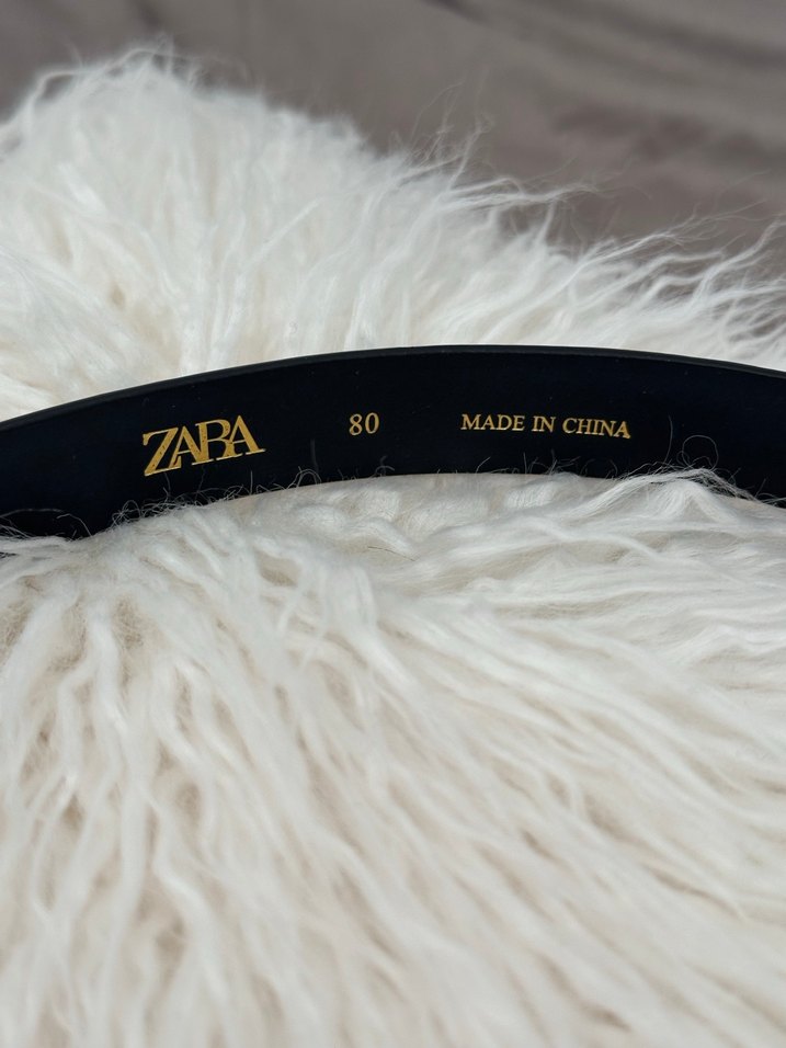 Dikdörtgen Tokalı İnce Deri Kemer - Görsel 4