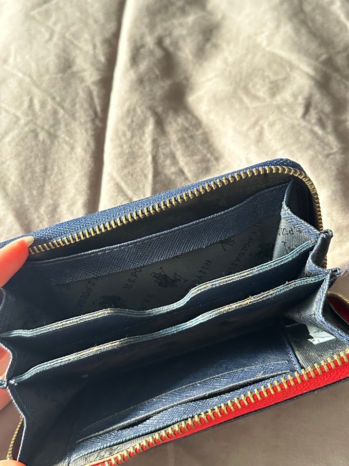 U.S. Polo Assn. Kadın Lacivert Cüzdan - Görsel 5
