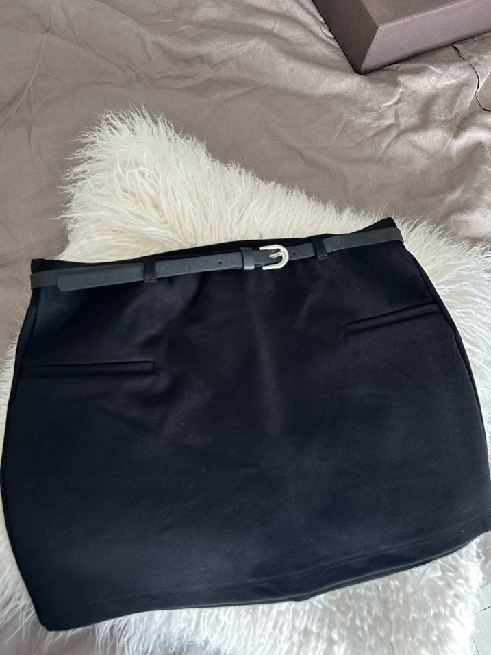 Zara Kemerli Kısa Etek - Görsel 2