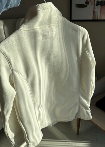 Tchibo Beyaz Kadın Polar Ceket - Görsel 3