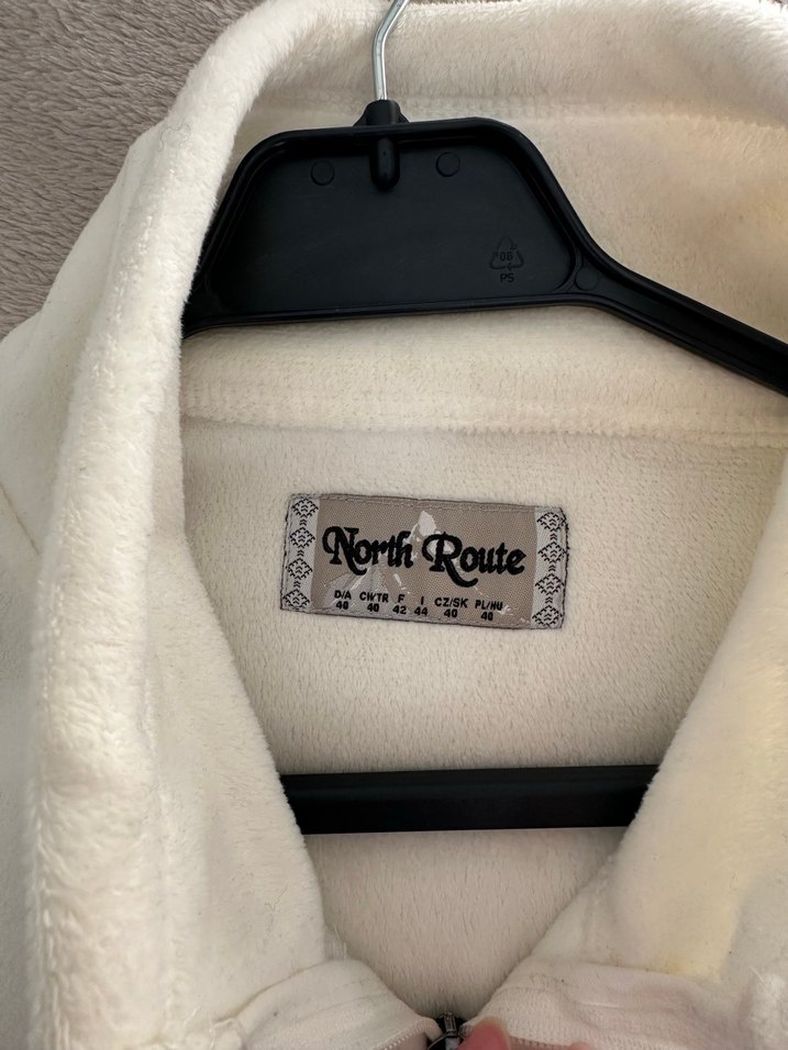 Tchibo Beyaz Kadın Polar Ceket - Görsel 5