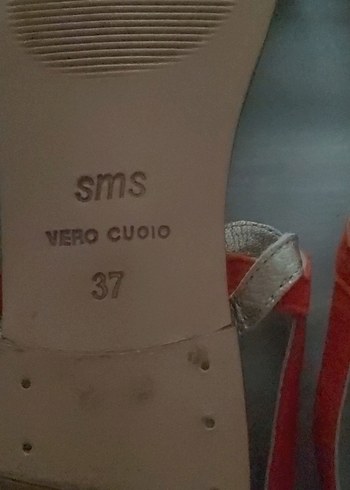 36 Beden kırmızı Renk kırmızı sandalet