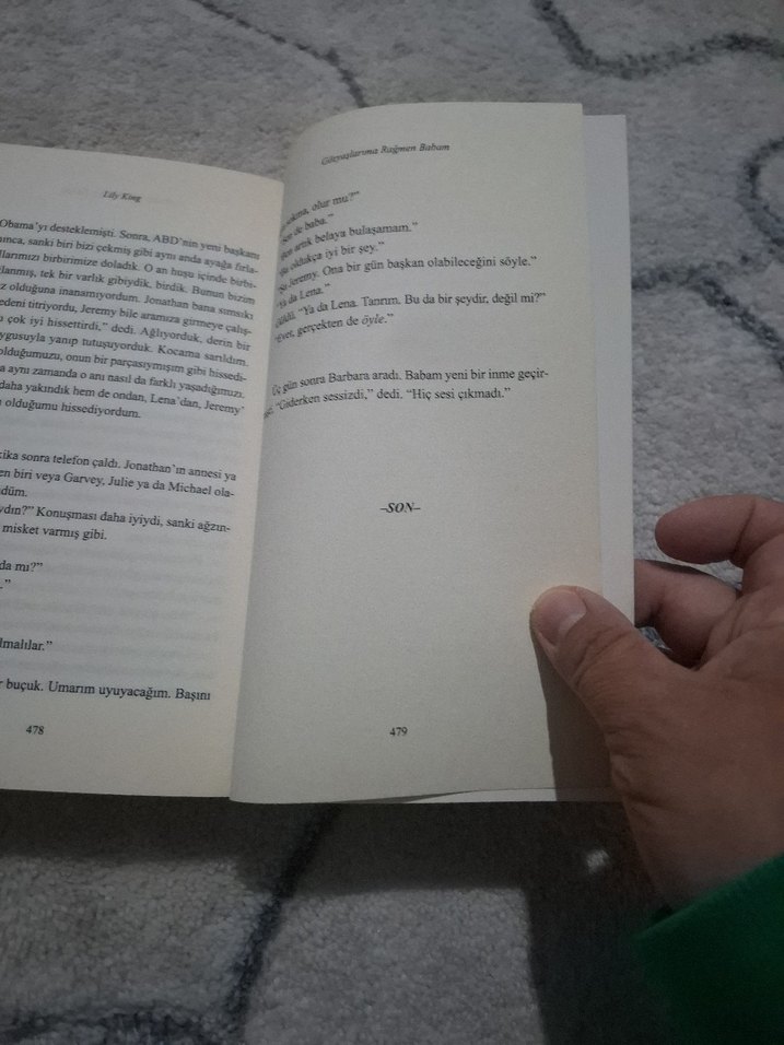 Gözyaşlarıma Rağmen Babam - Lily King - Görsel 3